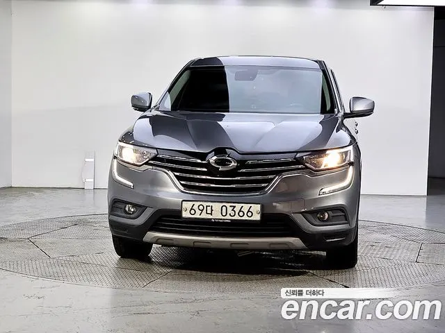 RENAULT KOREA QM6 2017 — 102 140 км, серый, Корея — под ключ — фото 3