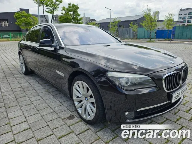 BMW 7 SERIES 2010 — 142 900 км, чёрный, Корея — под ключ — фото 3