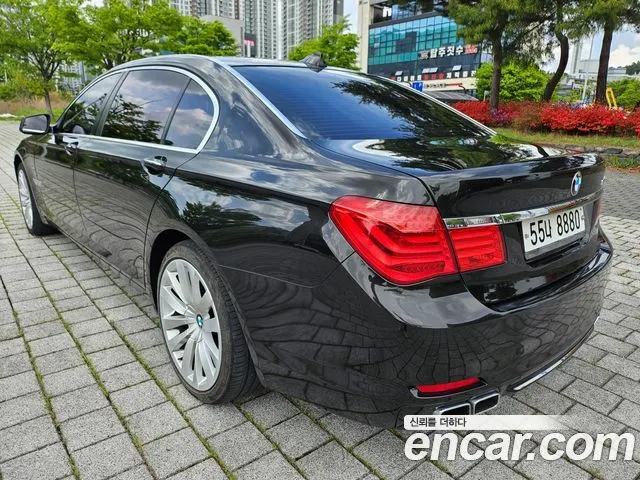 BMW 7 SERIES 2010 — 142 900 км, чёрный, Корея — под ключ — фото 6