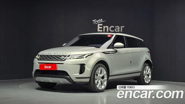 LAND ROVER RANGE ROVER EVOQUE 2020 — 44 304 км, серебристо-серый, Корея — под ключ — фото 1