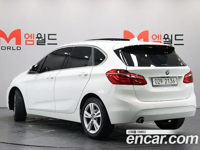 BMW 2 SERIES ACTIVE TOURER 2017 — 49 957 км, белый, Корея — под ключ — фото 4