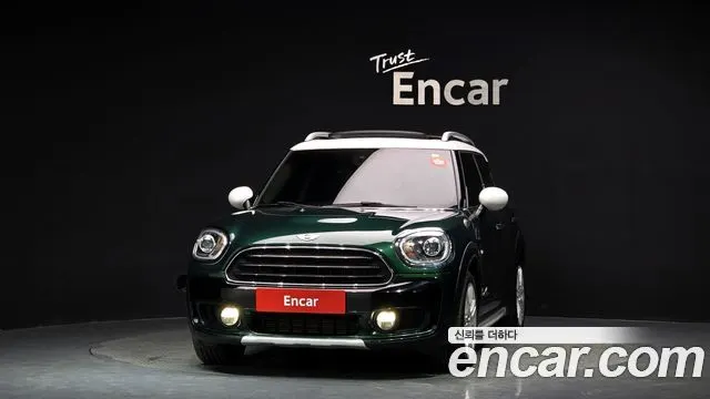 MINI COOPER D COUNTRYMAN 2018 — 125 766 км, тёмно-зелёный, Корея — под ключ — фото 3