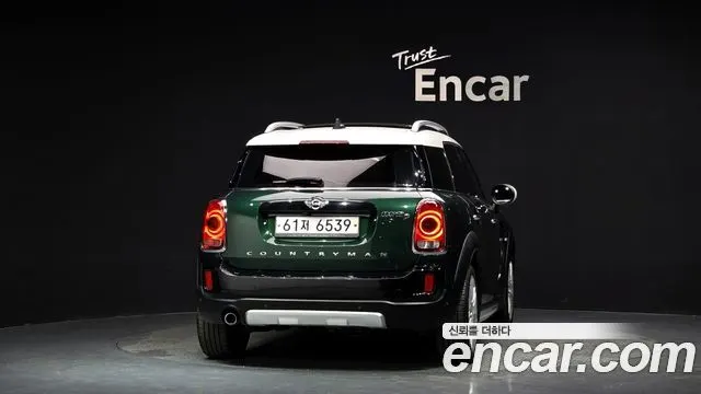 MINI COOPER D COUNTRYMAN 2018 — 125 766 км, тёмно-зелёный, Корея — под ключ — фото 4