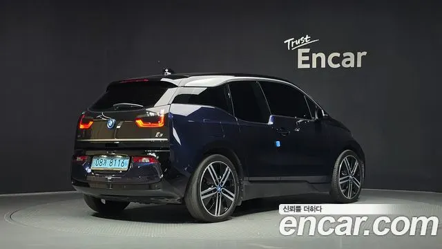 BMW I3 2018 — 42 575 км, синий, Корея — под ключ — фото 2