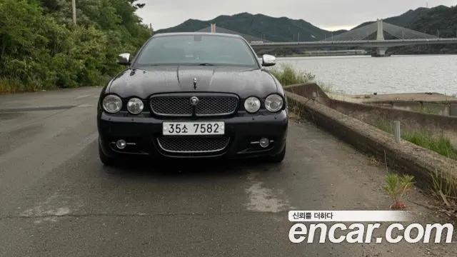 JAGUAR NEW XJ 2008 — 200 000 км, чёрный, Корея — под ключ — фото 12