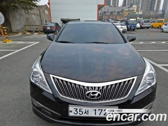 HYUNDAI GRANDEUR HYBRID 2016 — 247 000 км, чёрный, Корея — под ключ — фото 4