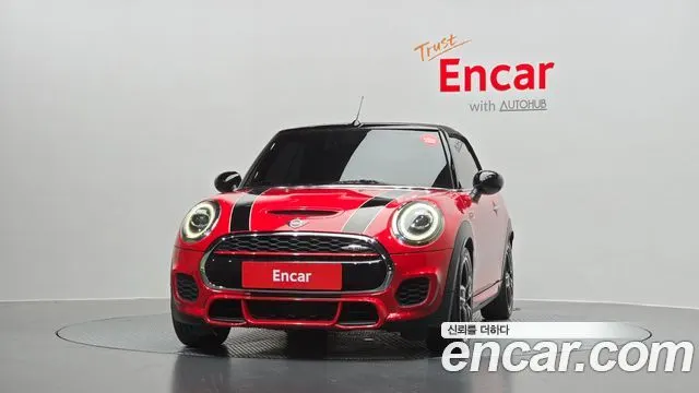 MINI COOPER S CONVERTIBLE 2019 — 92 163 км, красный, Корея — под ключ — фото 3