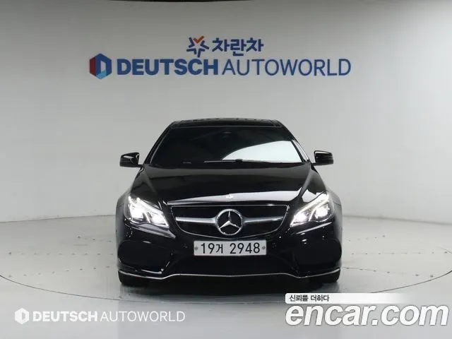 MERCEDES-BENZ E-CLASS W212 2014 — 82 316 км, чёрный, Корея — под ключ — фото 3