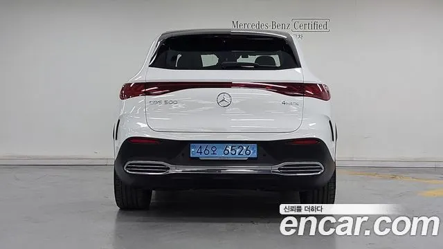 MERCEDES-BENZ EQE SUV X294 2023 — 13 300 км, белый, Корея — под ключ — фото 4