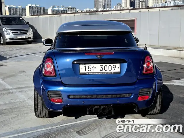MINI COOPER S COUPE 2012 — 142 312 км, синий, Корея — под ключ — фото 5