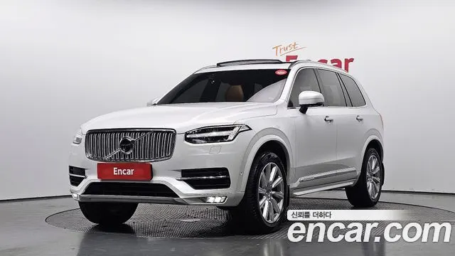 VOLVO XC90 2018 — 36 098 км, белый, Корея — под ключ — фото 1