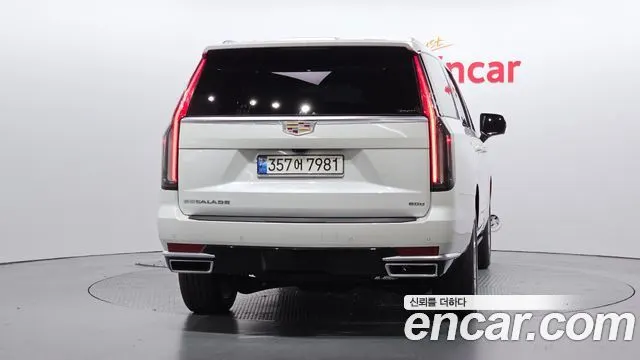 CADILLAC ESCALADE 2021 — 17 523 км, белый, Корея — под ключ — фото 4