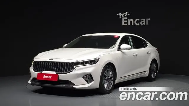 KIA K7 PREMIER HYBRID 2020 — 37 750 км, белый, Корея — под ключ — фото 1
