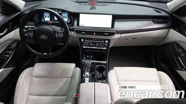 KIA K7 PREMIER HYBRID 2020 — 37 750 км, белый, Корея — под ключ — фото 7