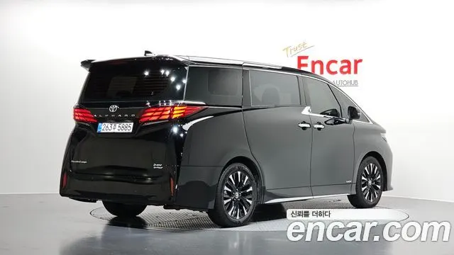TOYOTA ALPHARD 2025 — 27 445 км, чёрный, Корея — под ключ — фото 2