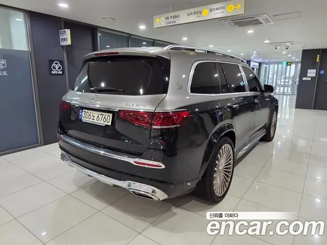 MERCEDES-BENZ GLS-CLASS X167 2023 — 62 100 км, тёмно-зелёный, Корея — под ключ — фото 2