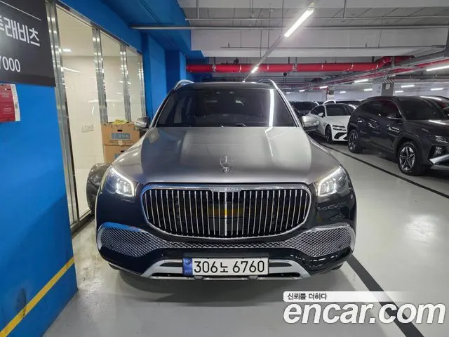 MERCEDES-BENZ GLS-CLASS X167 2023 — 62 100 км, тёмно-зелёный, Корея — под ключ — фото 3