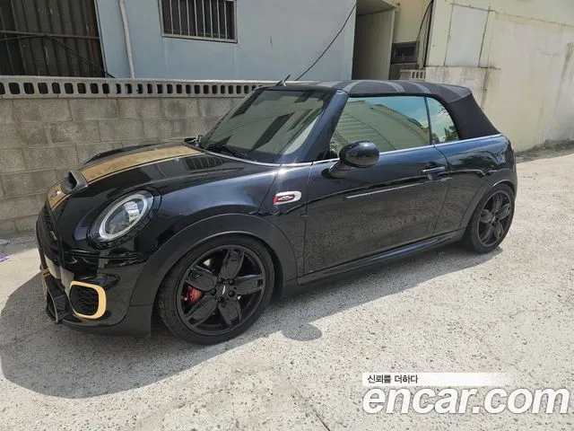 MINI COOPER S CONVERTIBLE 2019 — 73 400 км, чёрный, Корея — под ключ — фото 4