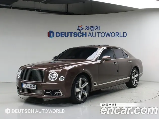 BENTLEY MULSANNE — из Кореи под ключ