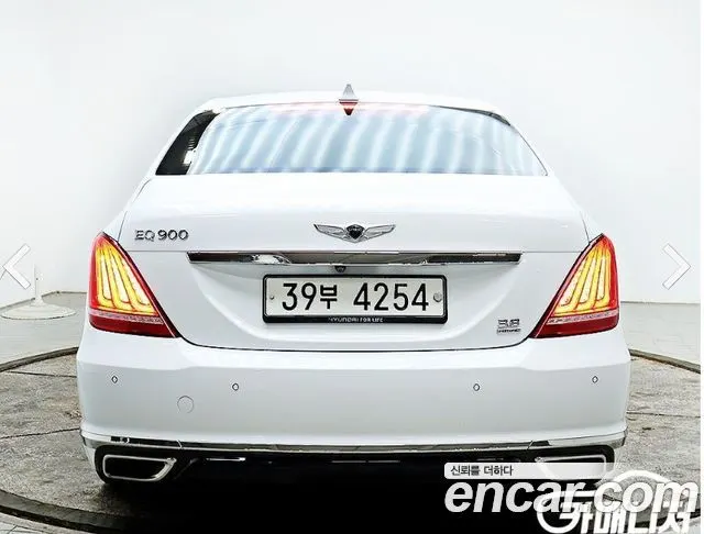 GENESIS EQ900 2016 — 159 000 км, белый, Корея — под ключ — фото 3