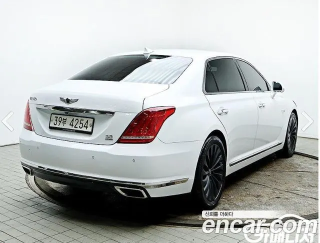 GENESIS EQ900 2016 — 159 000 км, белый, Корея — под ключ — фото 4