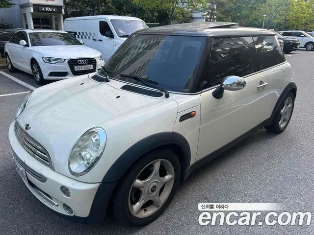 MINI COOPER 2005 — 150 000 км, белый-перламутр, Корея — под ключ — фото 2