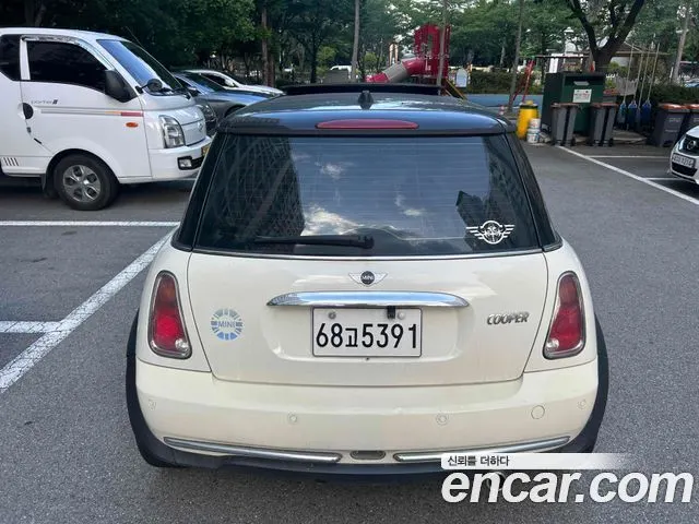 MINI COOPER 2005 — 150 000 км, белый-перламутр, Корея — под ключ — фото 3