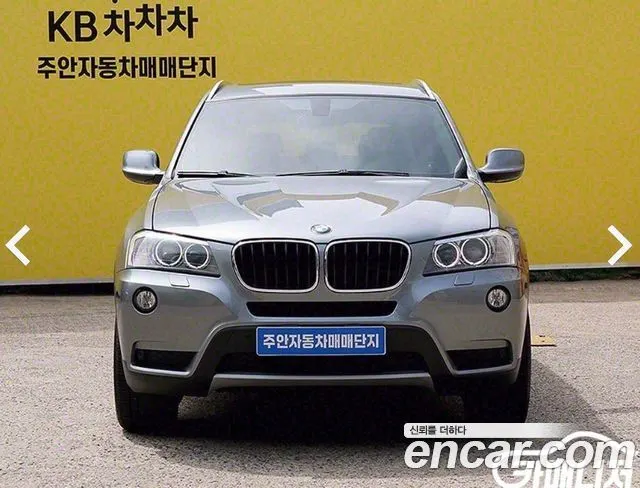BMW X3 2013 — 156 000 км, серый, Корея — под ключ — фото 12