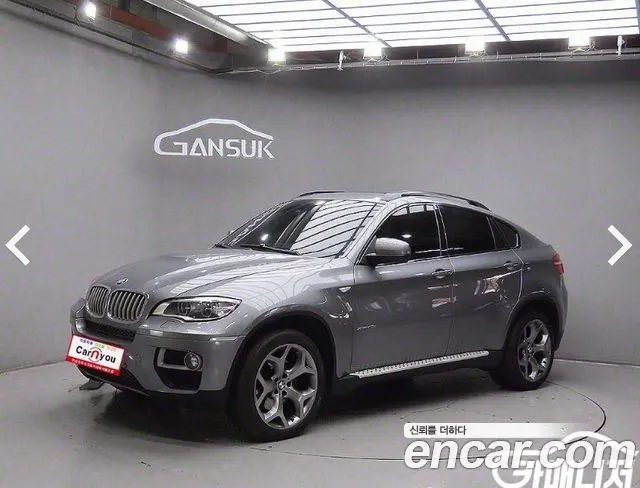 BMW X6 2013 — 136 000 км, серый, Корея — под ключ — фото 2