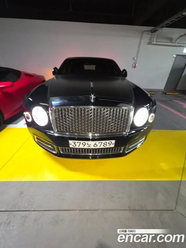 BENTLEY MULSANNE 2019 — 60 000 км, чёрный, Корея — под ключ — фото 3