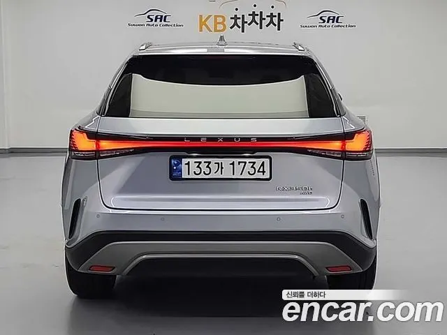 LEXUS RX350H 2023 — 97 270 км, серебристо-серый, Корея — под ключ — фото 3