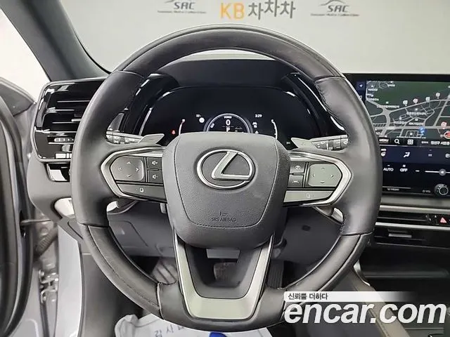 LEXUS RX350H 2023 — 97 270 км, серебристо-серый, Корея — под ключ — фото 9