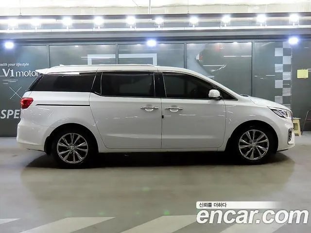 KIA CARNIVAL 2020 — 126 590 км, белый, Корея — под ключ — фото 5