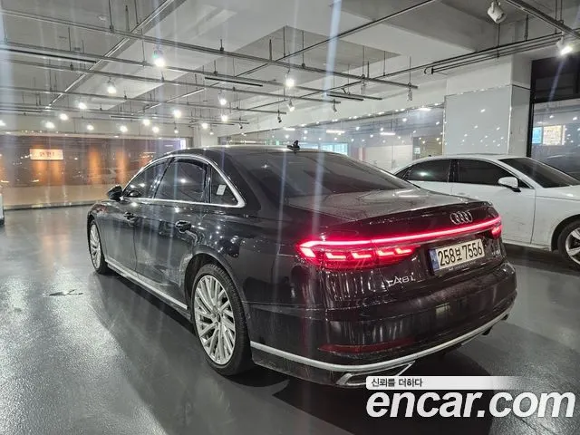AUDI A8 2021 — 139 000 км, чёрный, Корея — под ключ — фото 4