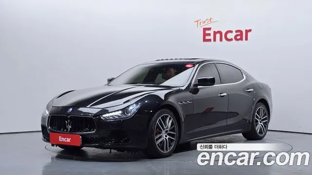 MASERATI GHIBLI — из Кореи под ключ