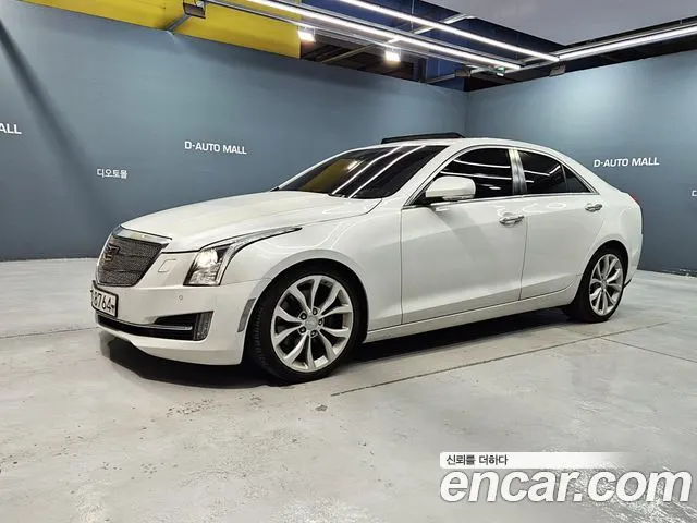 CADILLAC ATS 2017 — 76 000 км, Корея — под ключ — фото 1