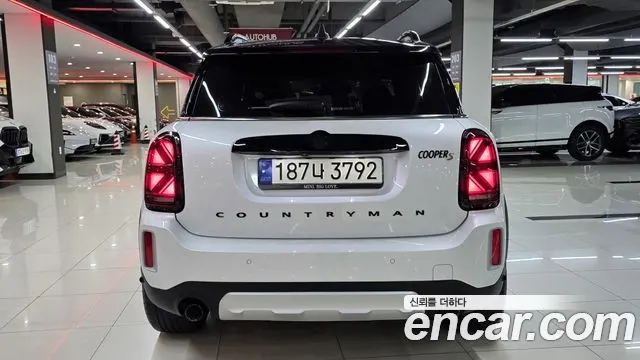 MINI COOPER S COUNTRYMAN 2024 — 15 179 км, белый, Корея — под ключ — фото 5