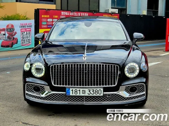BENTLEY FLYING SPUR 2023 — 55 000 км, чёрный, Корея — под ключ — фото 2