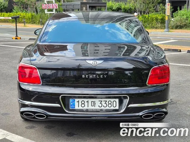 BENTLEY FLYING SPUR 2023 — 55 000 км, чёрный, Корея — под ключ — фото 5