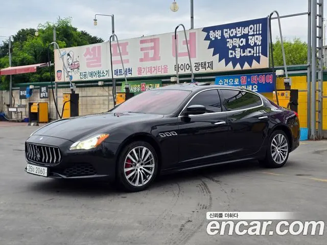 MASERATI QUATTROPORTE 2017 — 168 000 км, Корея — под ключ — фото 1