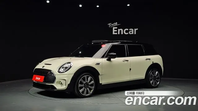 MINI COOPER S CLUBMAN 2021 — 53 122 км, белый-перламутр, Корея — под ключ — фото 1