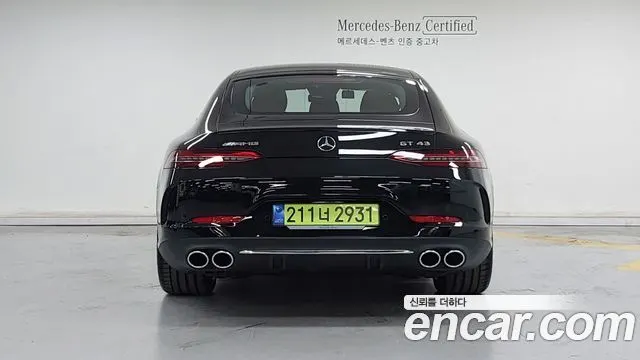 MERCEDES-BENZ AMG GT 2025 — 50 км, чёрный, Корея — под ключ — фото 4