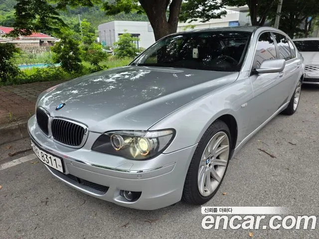 BMW 7 SERIES 2007 — 68 000 км, серебристый, Корея — под ключ — фото 6
