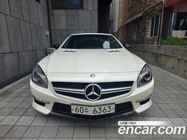 MERCEDES-BENZ SL-CLASS 2014 — 55 000 км, белый, Корея — под ключ — фото 3