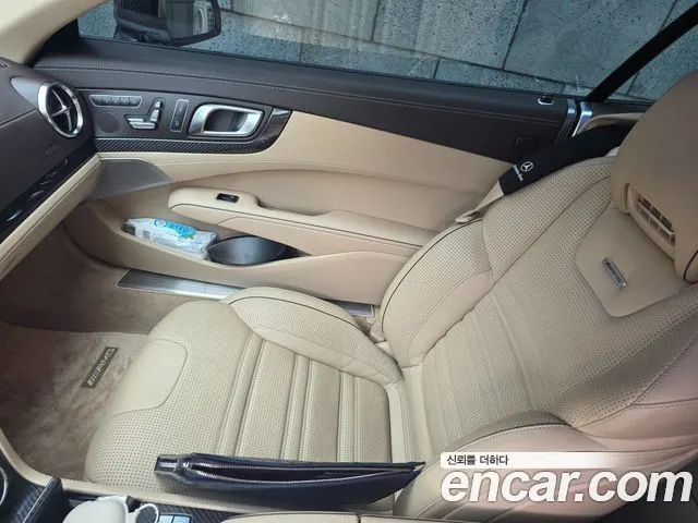 MERCEDES-BENZ SL-CLASS 2014 — 55 000 км, белый, Корея — под ключ — фото 9