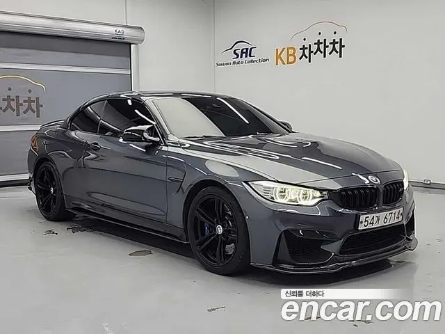 BMW M4 2016 — 124 543 км, серый, Корея — под ключ — фото 4