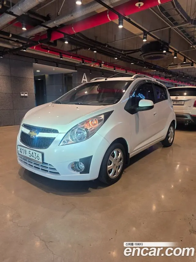 CHEVROLET SPARK 2012 — 140 000 км, белый, Корея — под ключ — фото 2