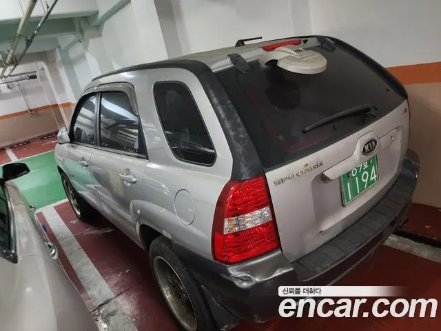 KIA NEW SPORTAGE 2006 — 253 574 км, серебристый, Корея — под ключ — фото 2