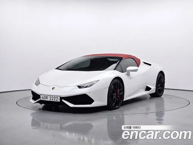 LAMBORGHINI HURACAN 2017 — 30 500 км, белый, Корея — под ключ — фото 2