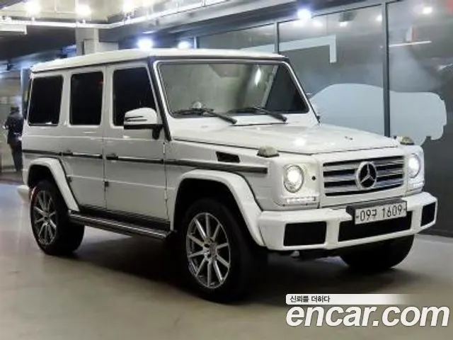 MERCEDES-BENZ G-CLASS W463 2017 — 144 651 км, белый, Корея — под ключ — фото 12